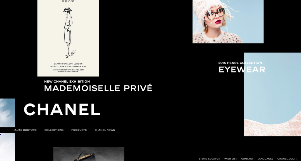 Chanel website