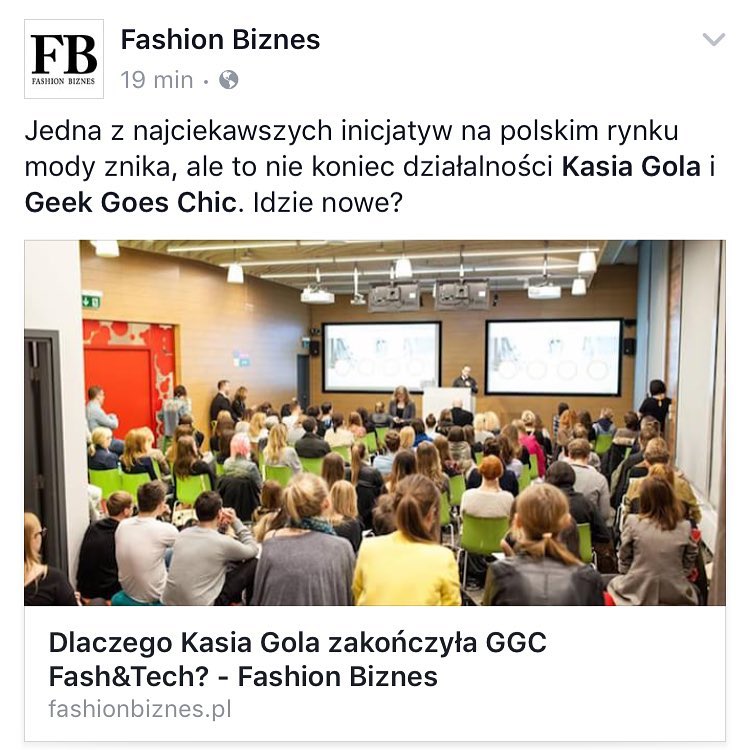 Fashion Biznes 2017 GeekGoesChic GGC Fash&Tech