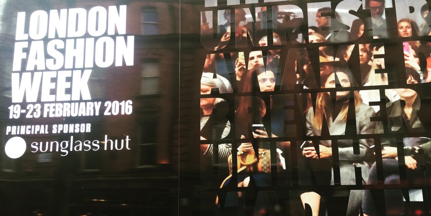 London Fashion Week Banner