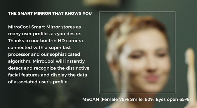 MirroCool - face recognition mirror